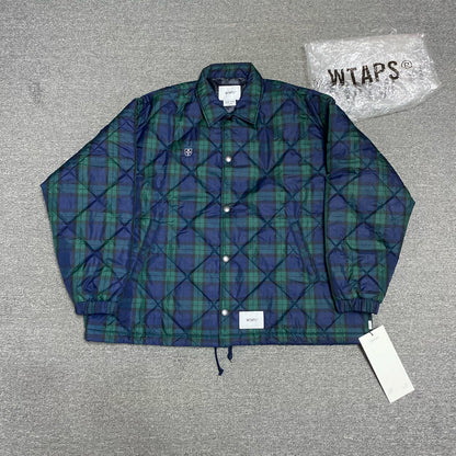 WTAPS 22AW CHIEF Plaid Puffer Jacket