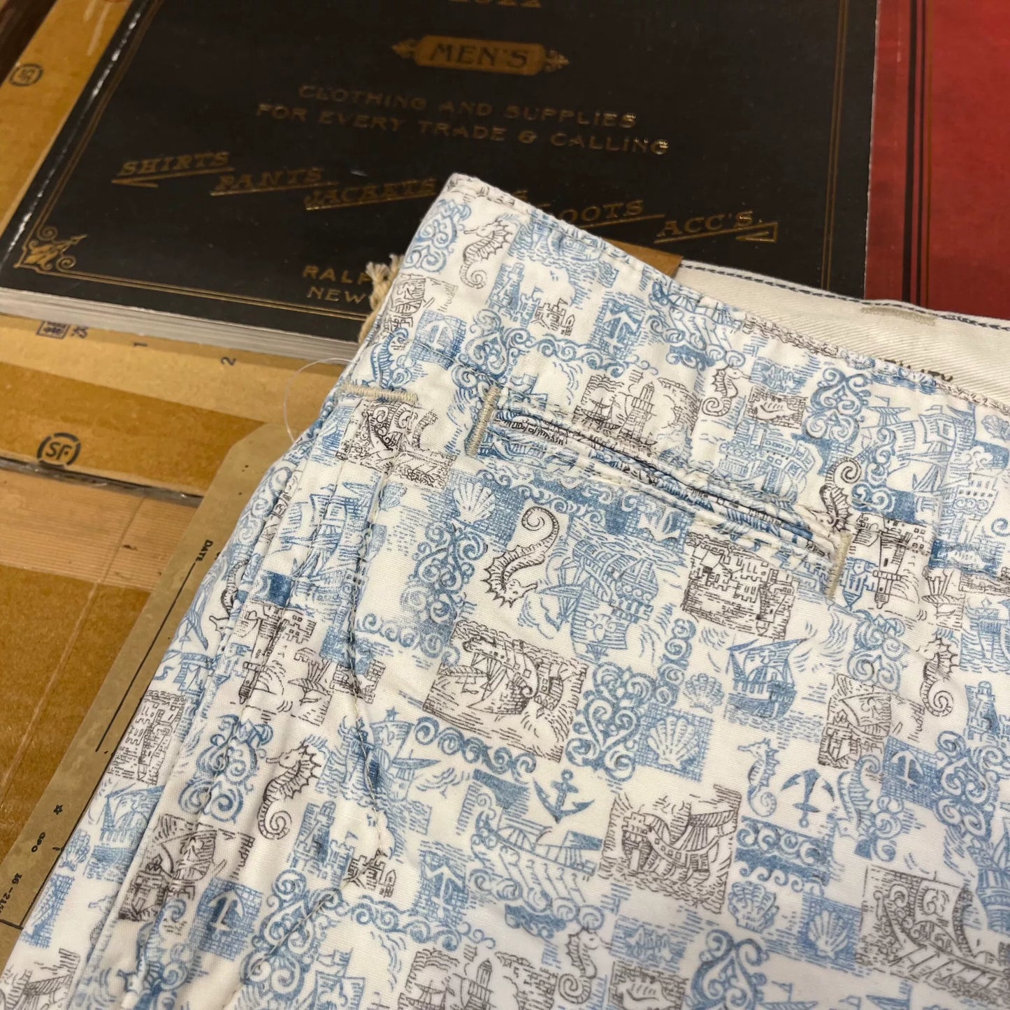 RRL Printed Casual Shorts