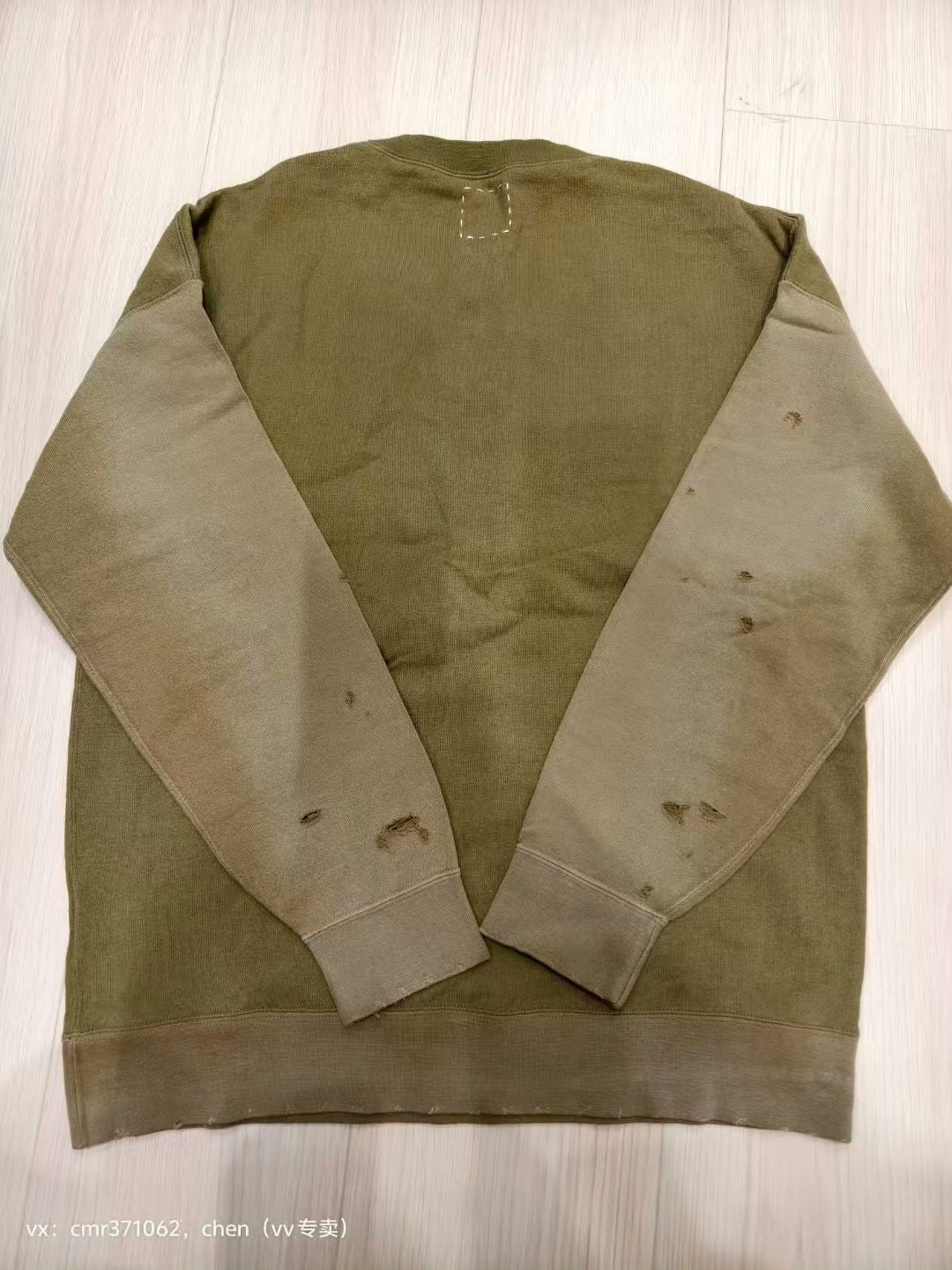 visvim 20SS Jumbo Sweat Crash