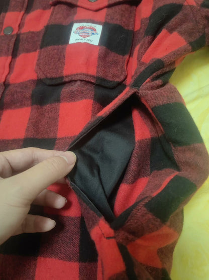 challenger buffalo plaid flannel shirt