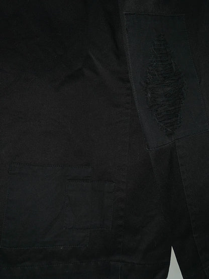 Undercover Patchwork Distressed Suit Jacket