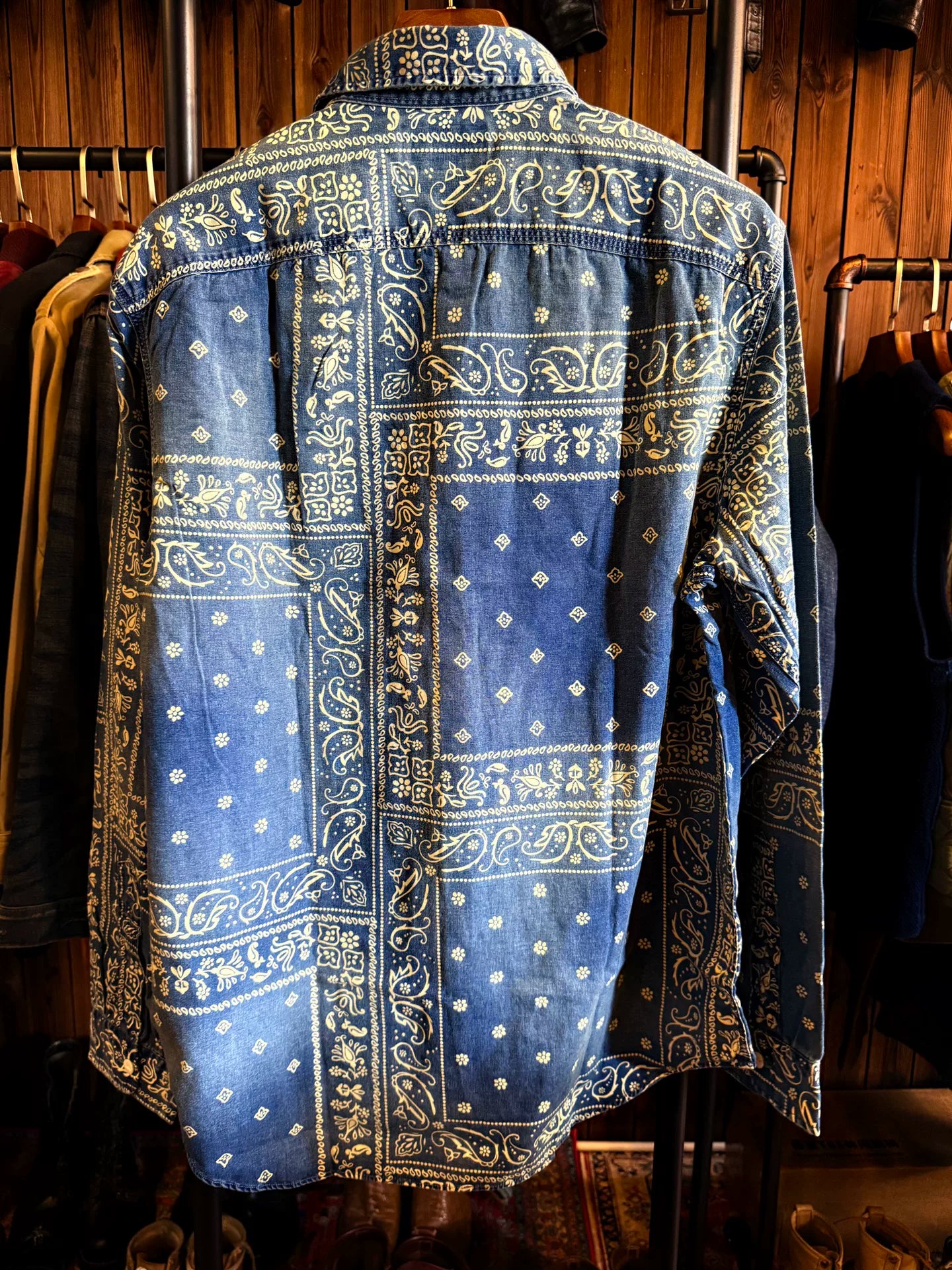 RRL Bandana Print Shirt