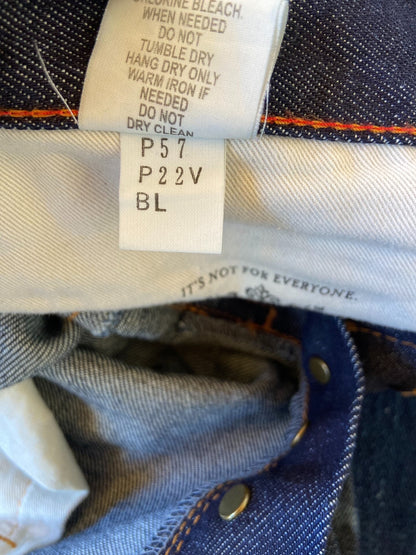 prps noir vintage washed denim pants