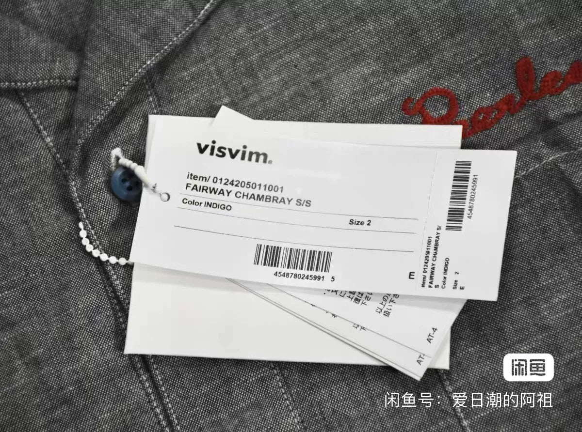Visvim Fairway Chambray S/S Shirt