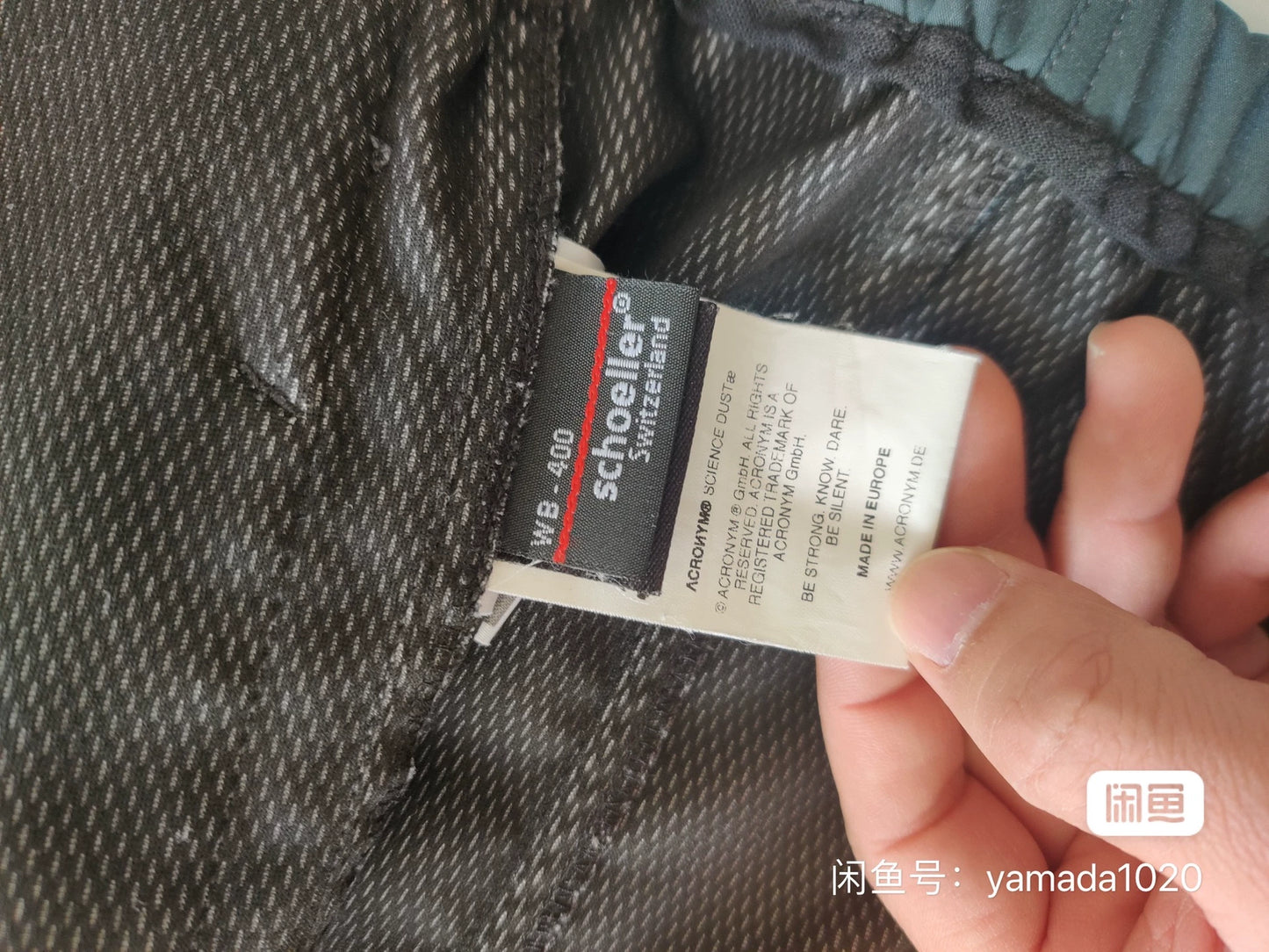 Acronym Stylish Black Jacket Size S