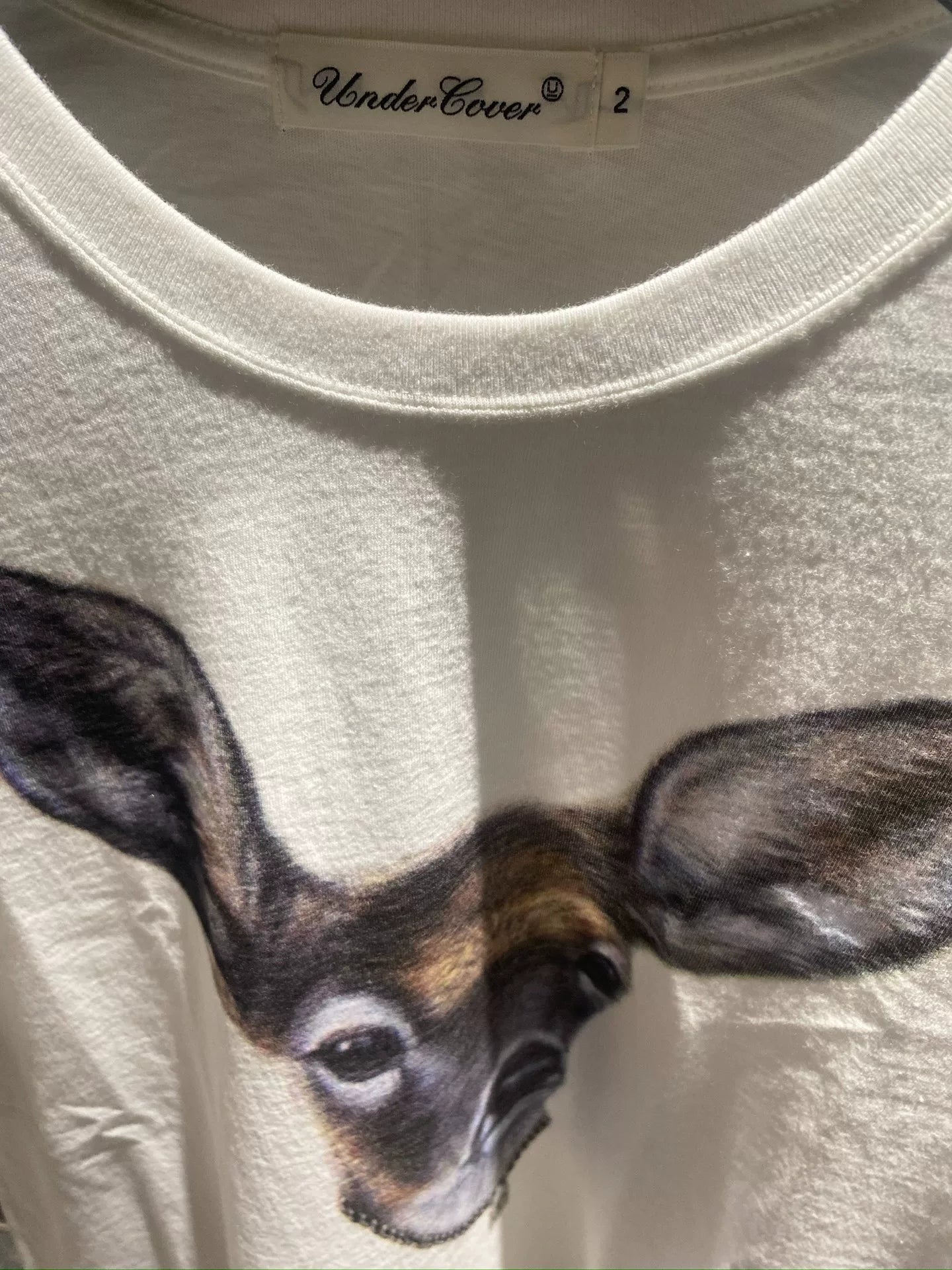 Undercover 12SS Nanjing Lock Deer Tee