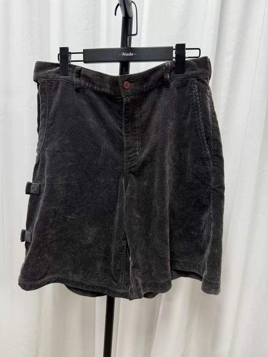 comme des garcons homme plus corduroy shorts
