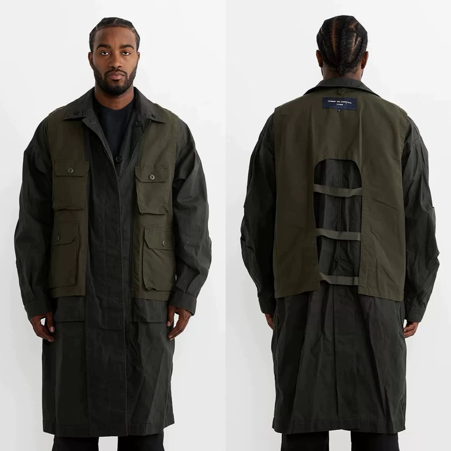 COMME des GARCONS HOMME Trench Coat