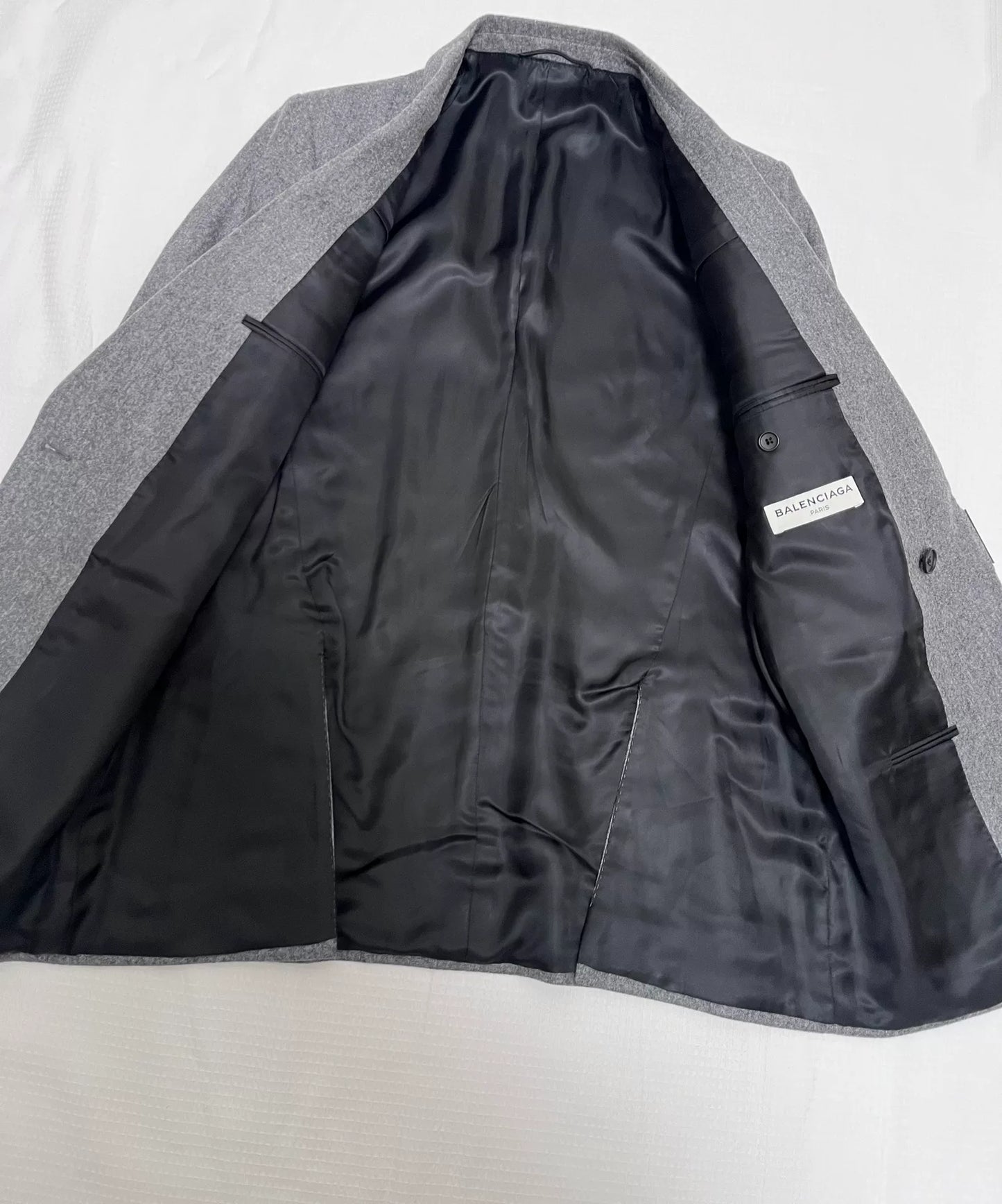 Balenciaga Gray Blazer Size 46