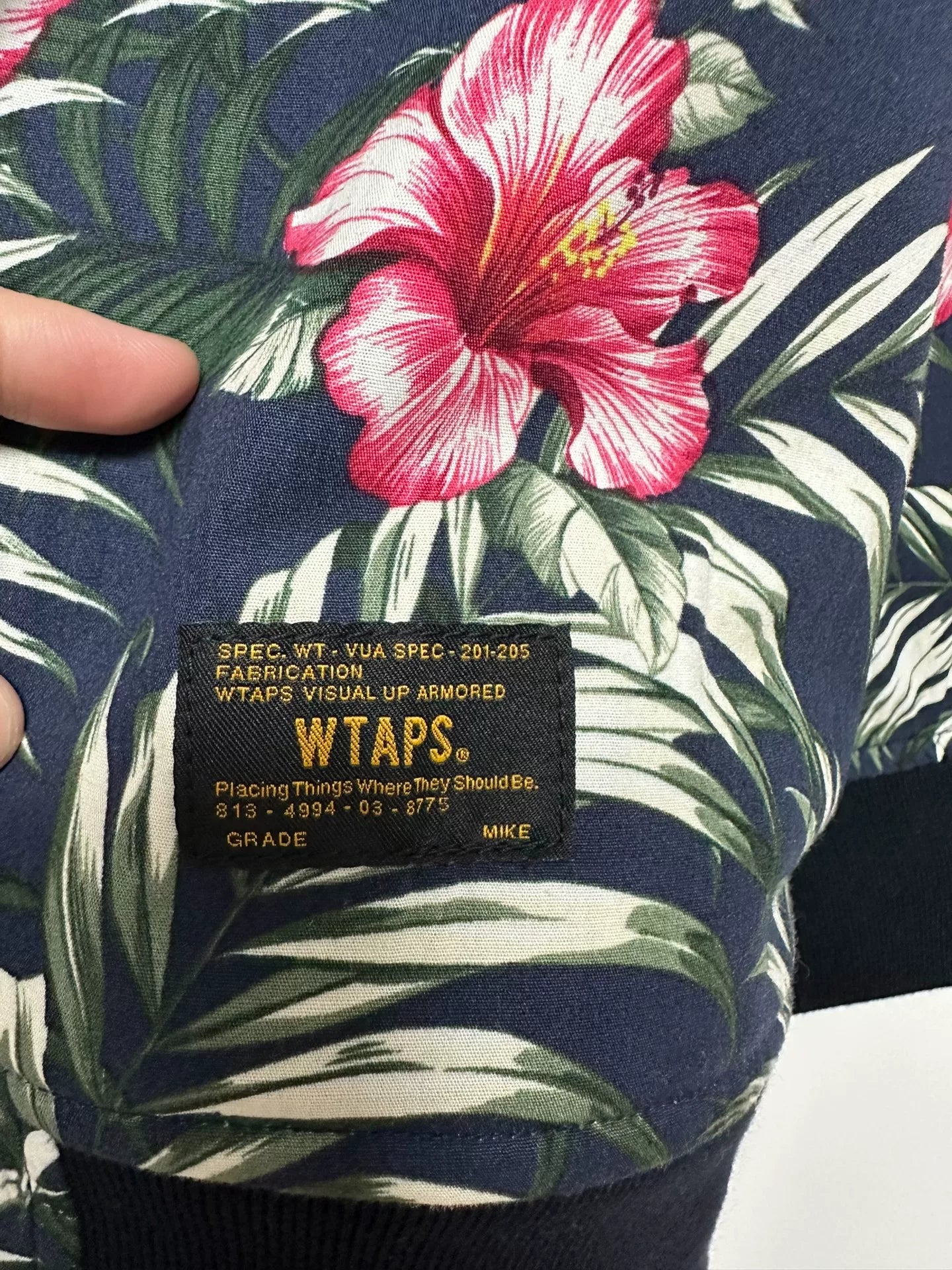 WTAPS TEAM JK 15SS Reversible Baseball Jacket