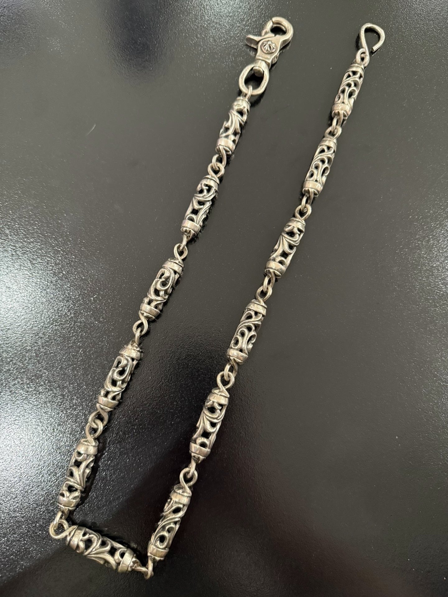 Chrome Hearts Vine Carving Lobster Clasp Pant Chain