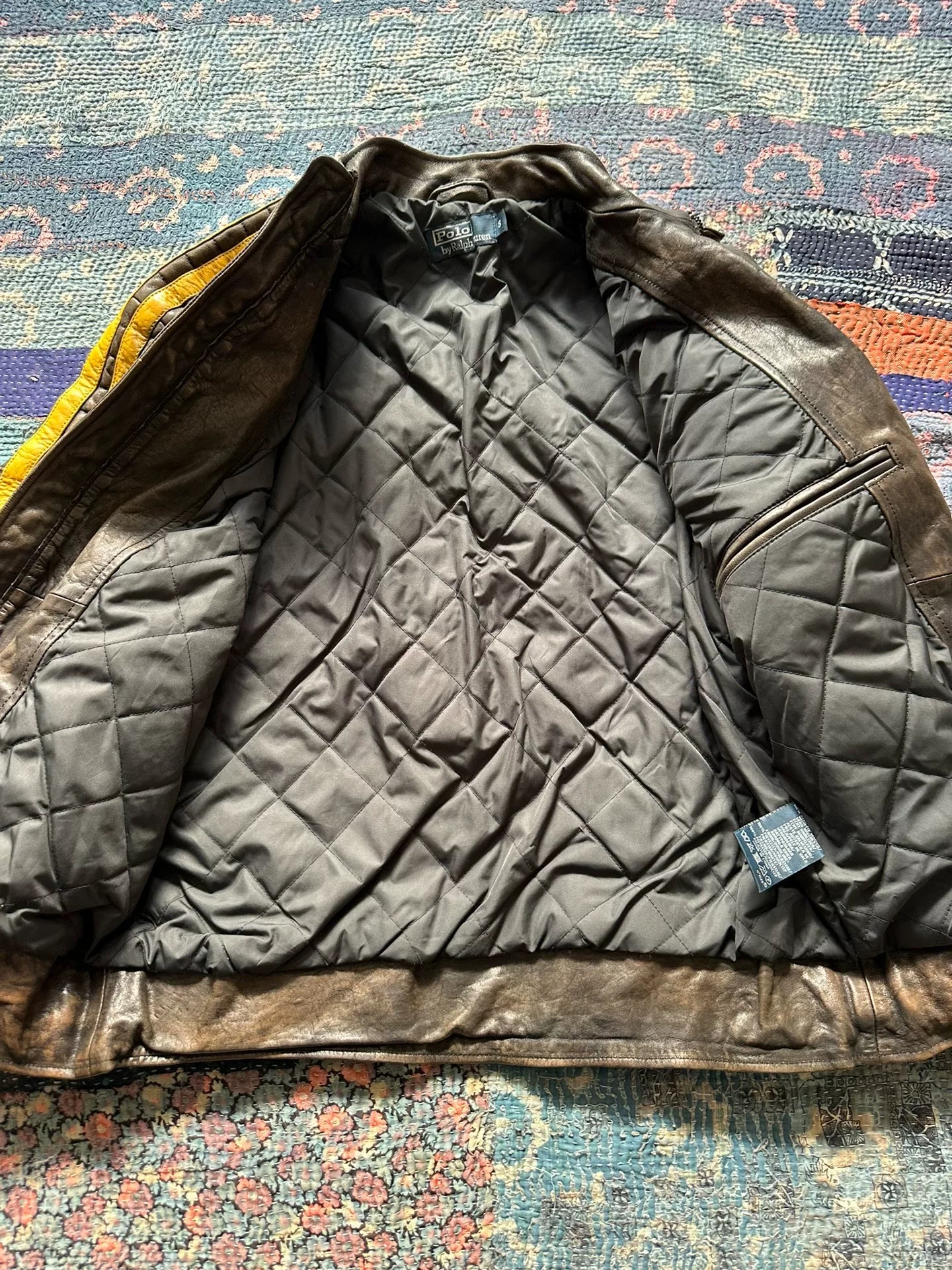 raloh lauren motorcycle leather jacket