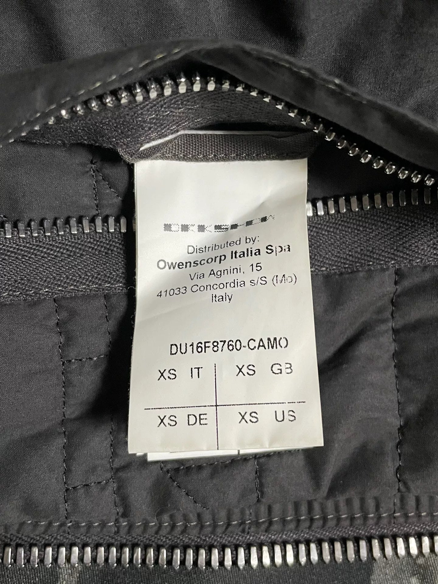 rick owens ro ma1 bomber jacket