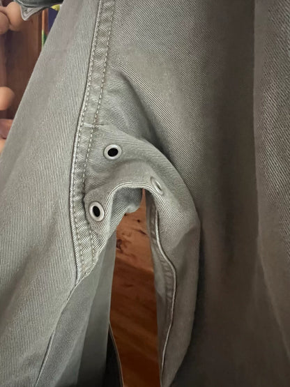 long military canvas jacket by colimbo