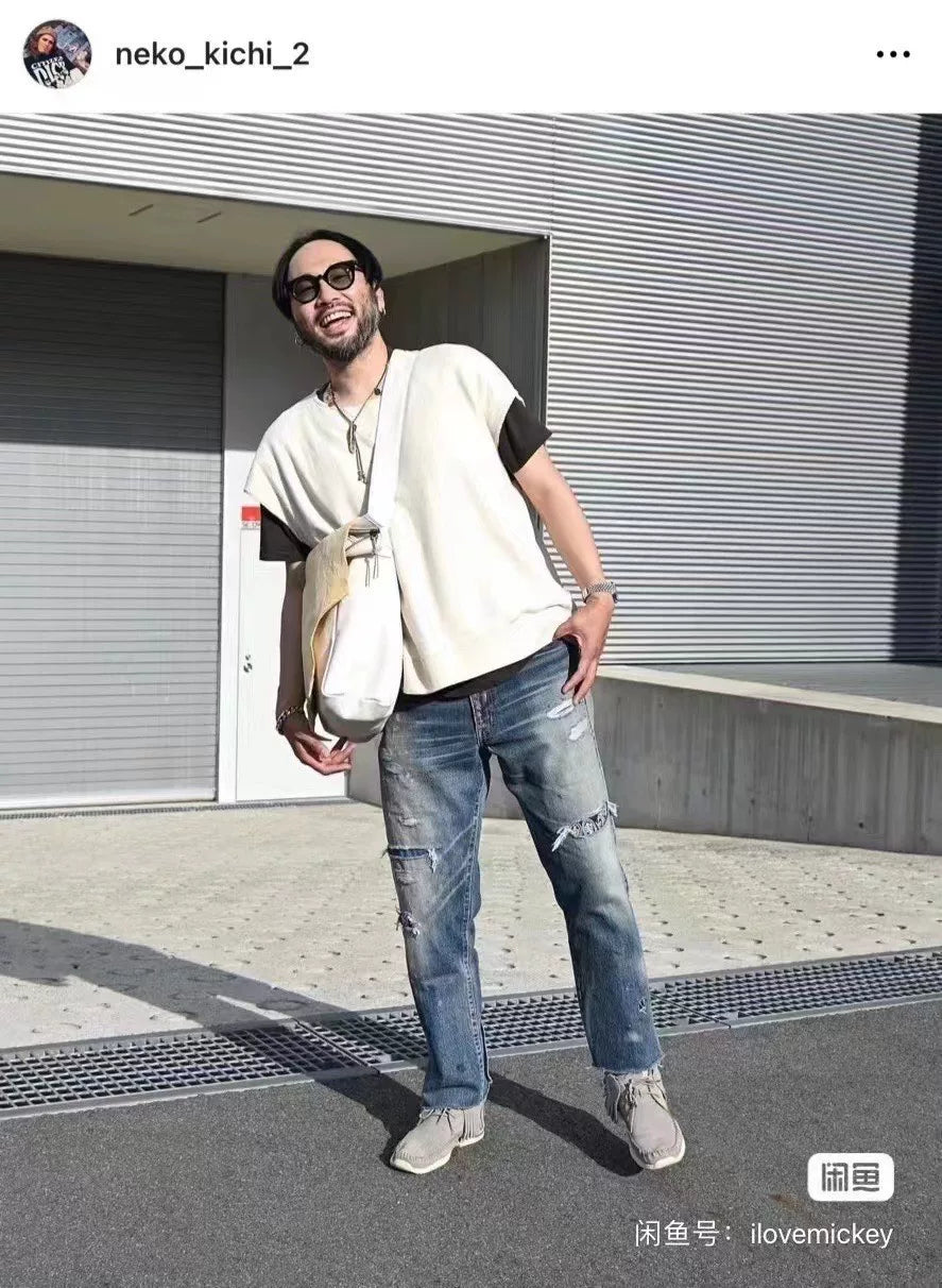 visvim ict mondo sleeveless sweatshirt