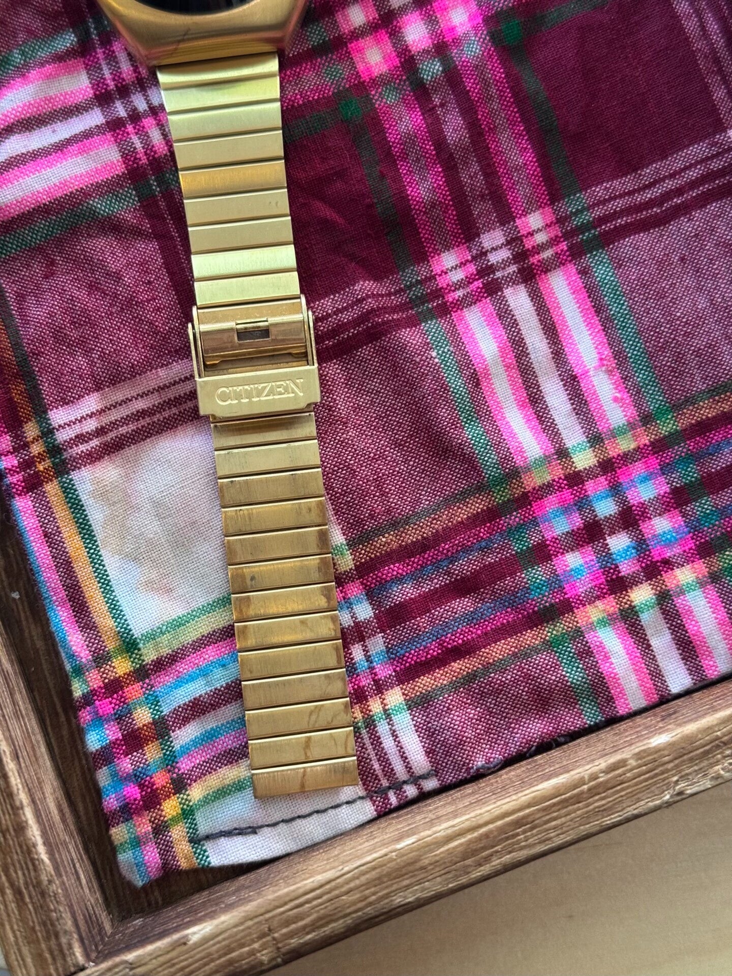 citizen x beams gold watch