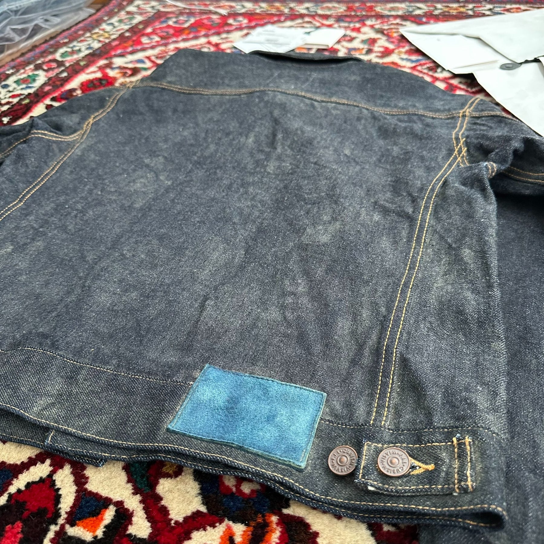 visvim 23AW 101 MUD Mud-Dyed Denim Jacket