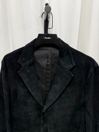 Yohji Yamamoto Suede Blazer for Men