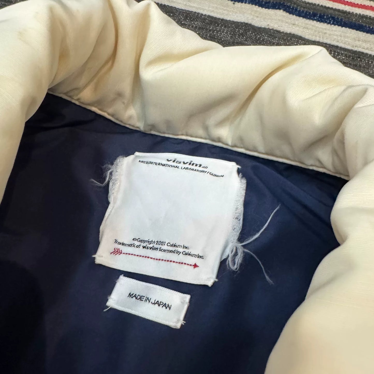 visvim Mud-Dyed 101 Puffer Vest