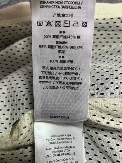 Gucci Colorblock Logo Casual Zip Jacket