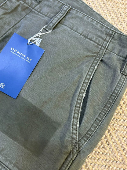 denim cargo pants by vanquish & fragment