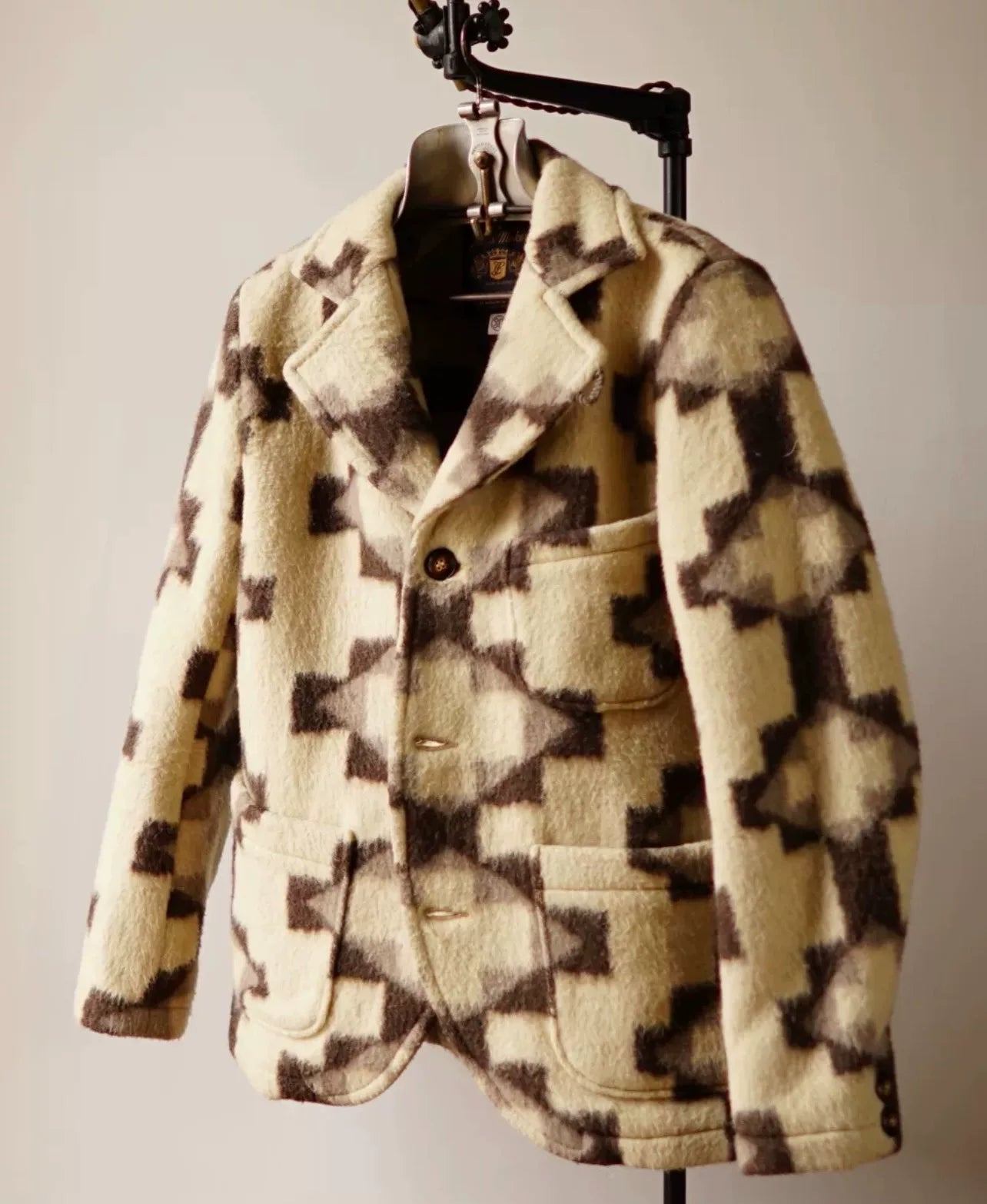 Fullcount Indian Style Wool Winter Coat