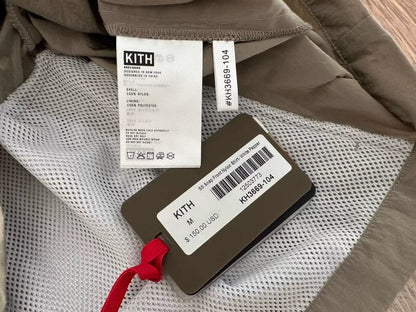 kith ss snal front nylon shirt