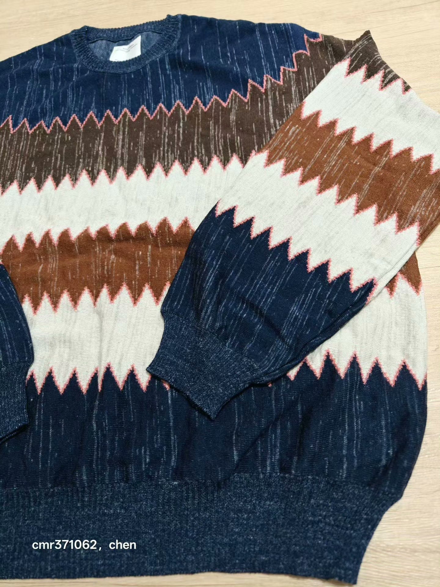 visvim 22SS Amplus Zig-Zag Knit