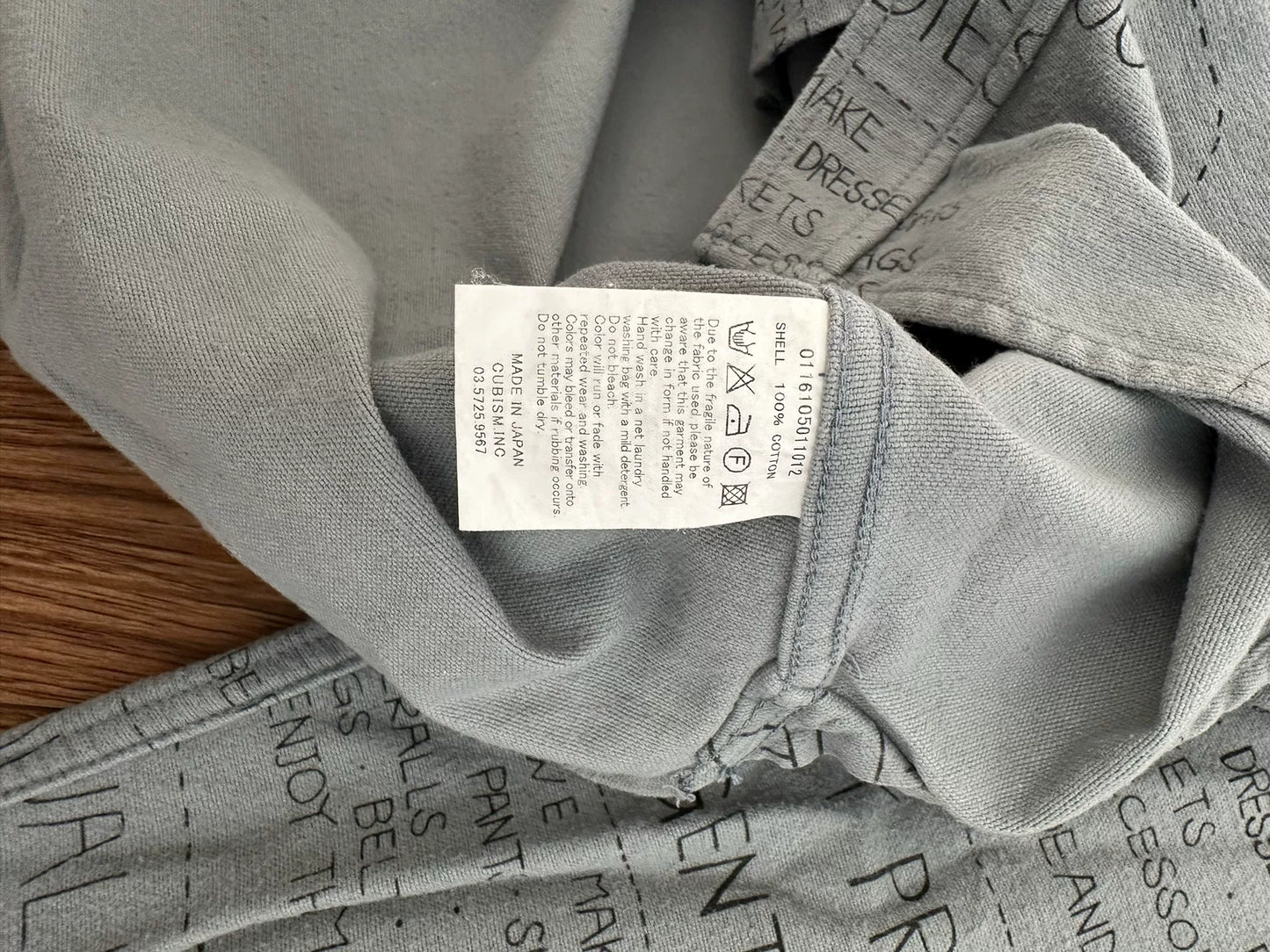 visvim wally embroidered shirt with graffiti