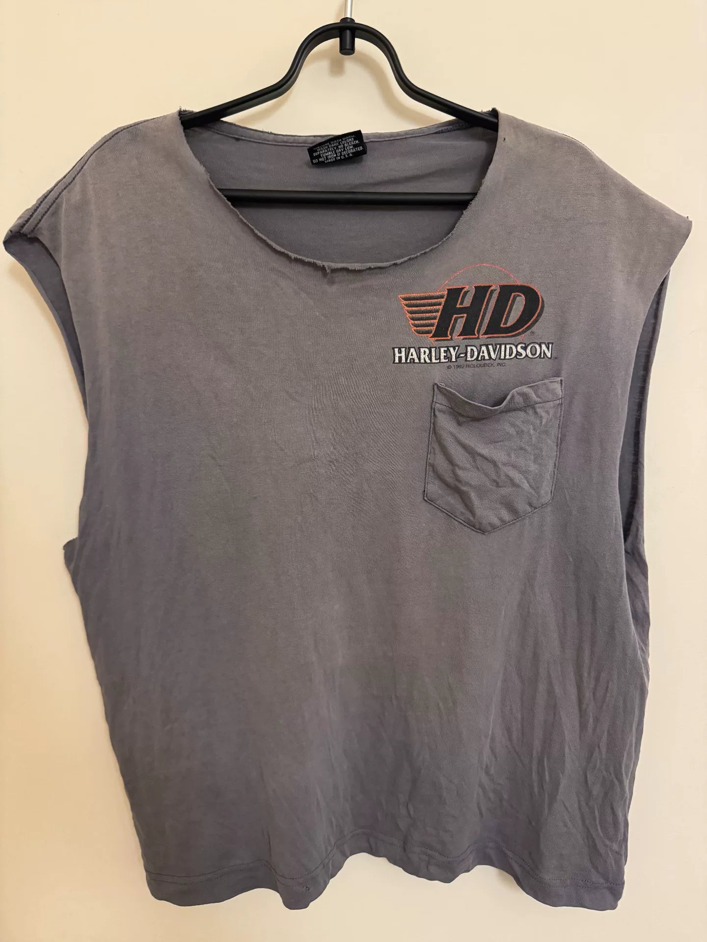 vintage harley davidson 1992 tee