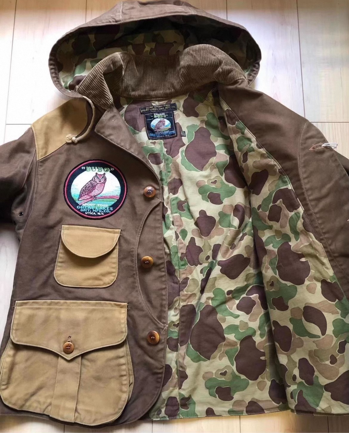 Freewheelers Timber Beast Hooded Jacket