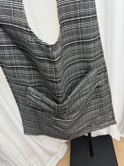 raf simons plaid shoulder bag autumn winter