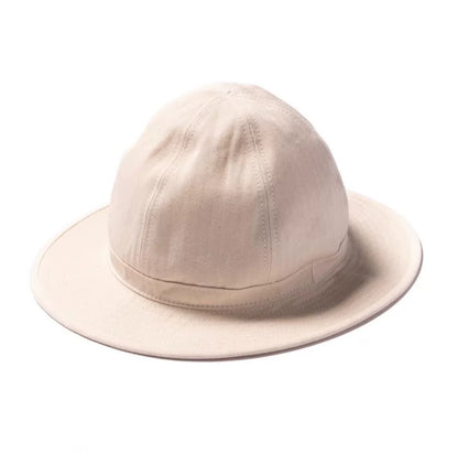 real mccoy's daisy bucket hat in off-white