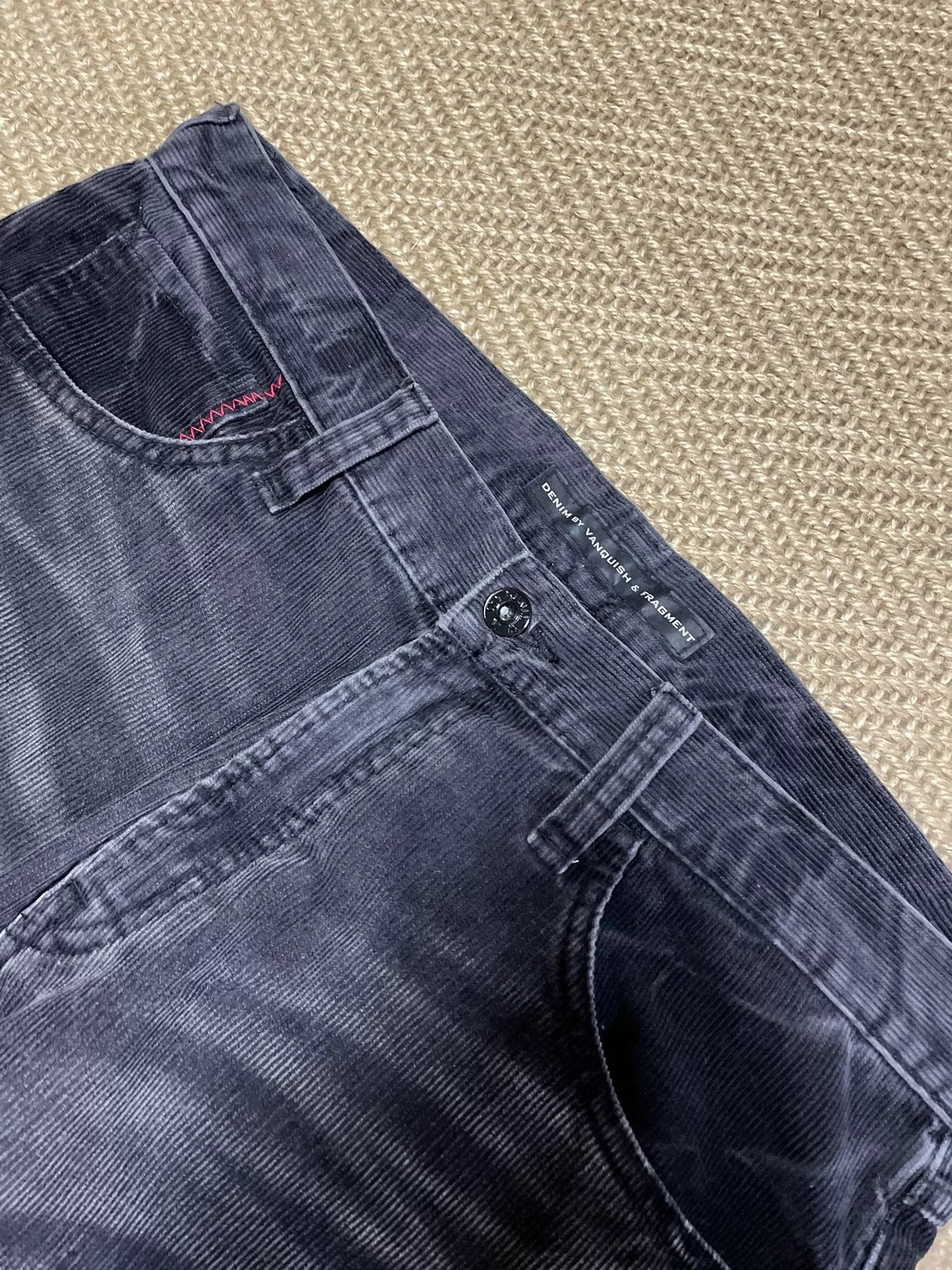 denim casual pants by vanquish & fragment