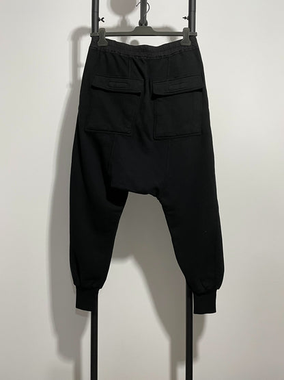 black rick owens harem pants