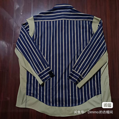 N.HOOLYWOOD 21SS Stripe Panel Shirt