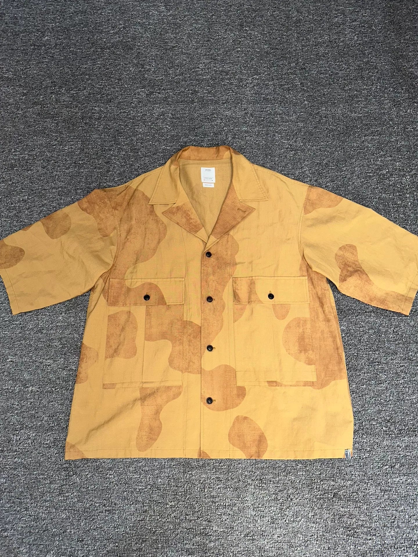 visvim Short-Sleeve Camouflage Shirt