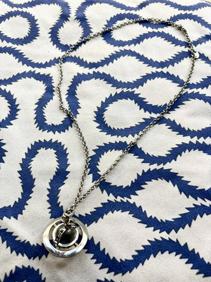 Vivienne Westwood Vintage Silver Orb Necklace