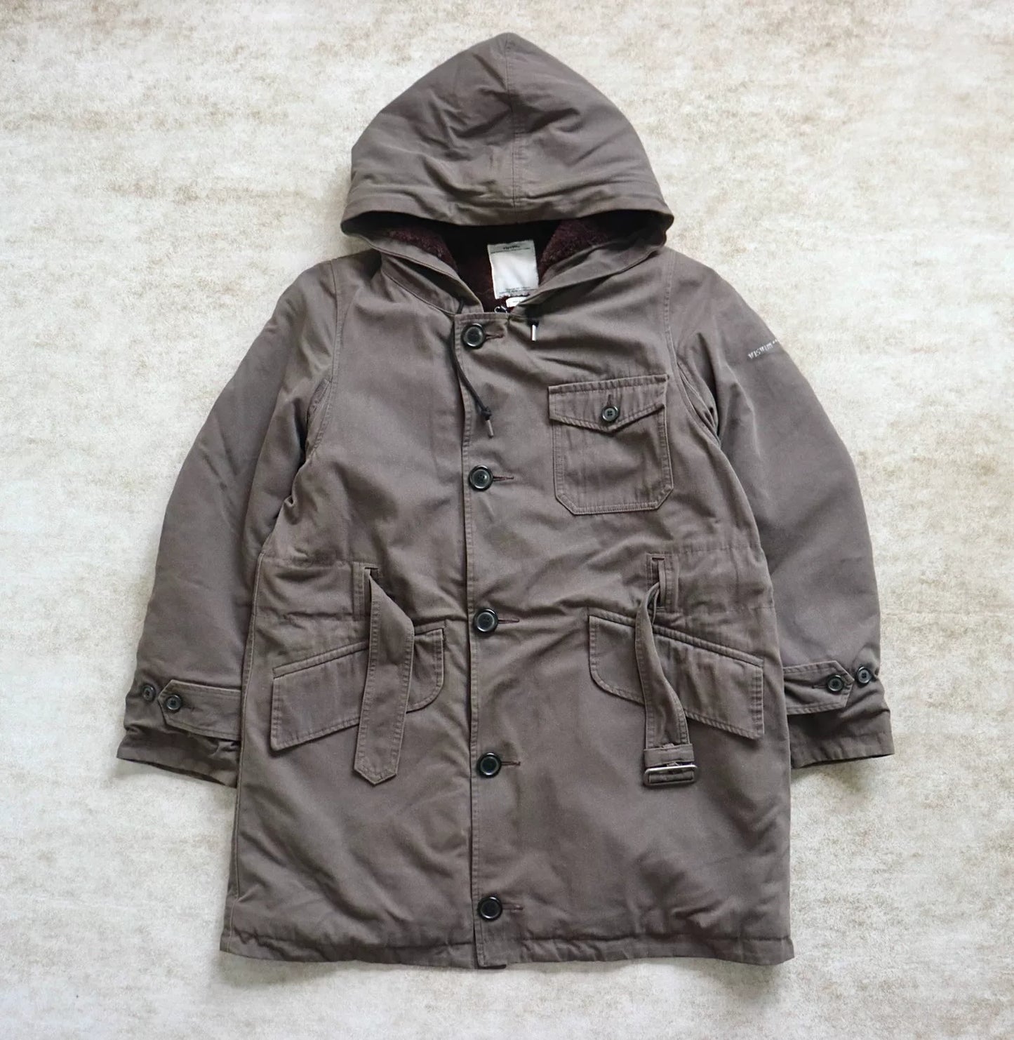 VISVIM Admiral Parka Wool Alpaca
