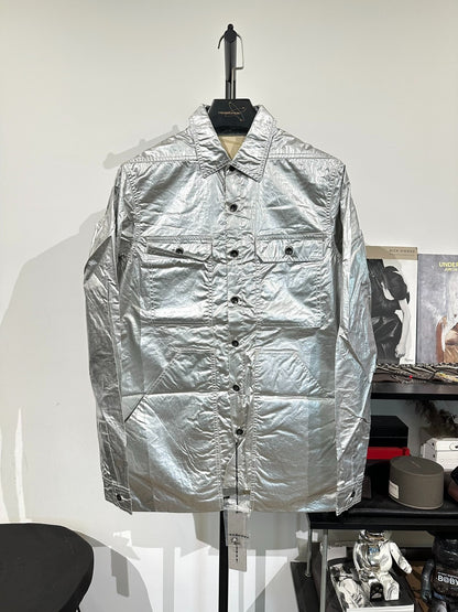 Rick Owens Drkshdw Silver Utility Jacket
