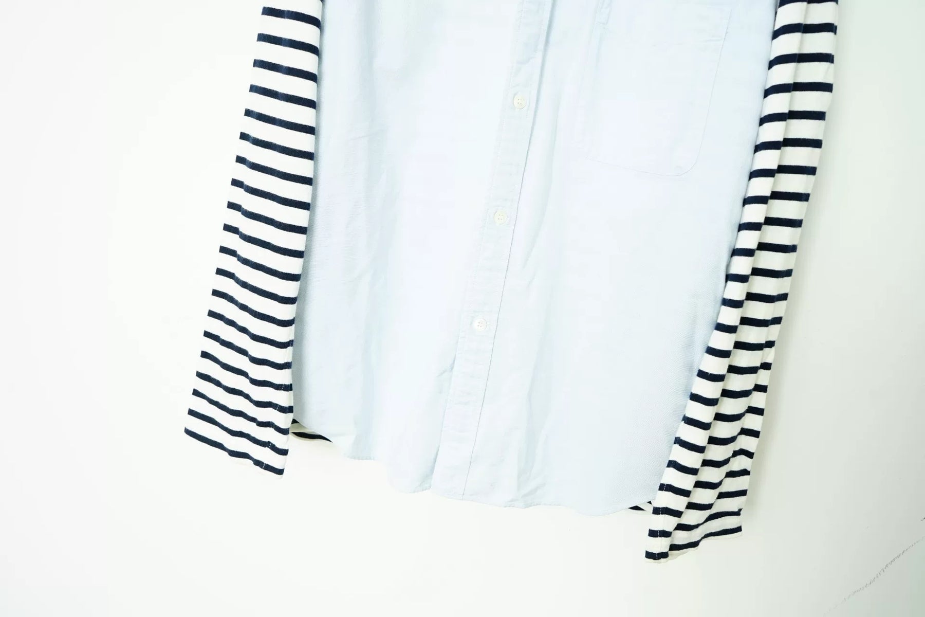 Comme des Garcons Archive Layered Striped T-shirt