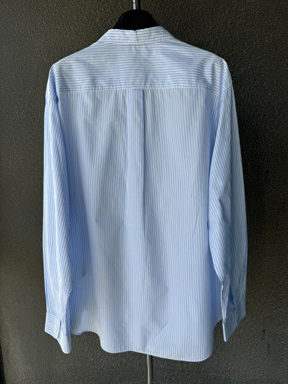 Dior Striped Loose Long Sleeve Shirt