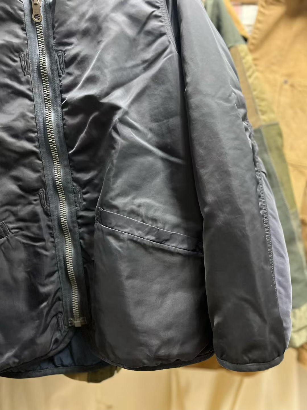 VISVIM IRIS LINE JKT NAVY