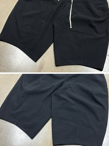 CDG Comme Des Garçons Black Wide-Leg Cropped Pants