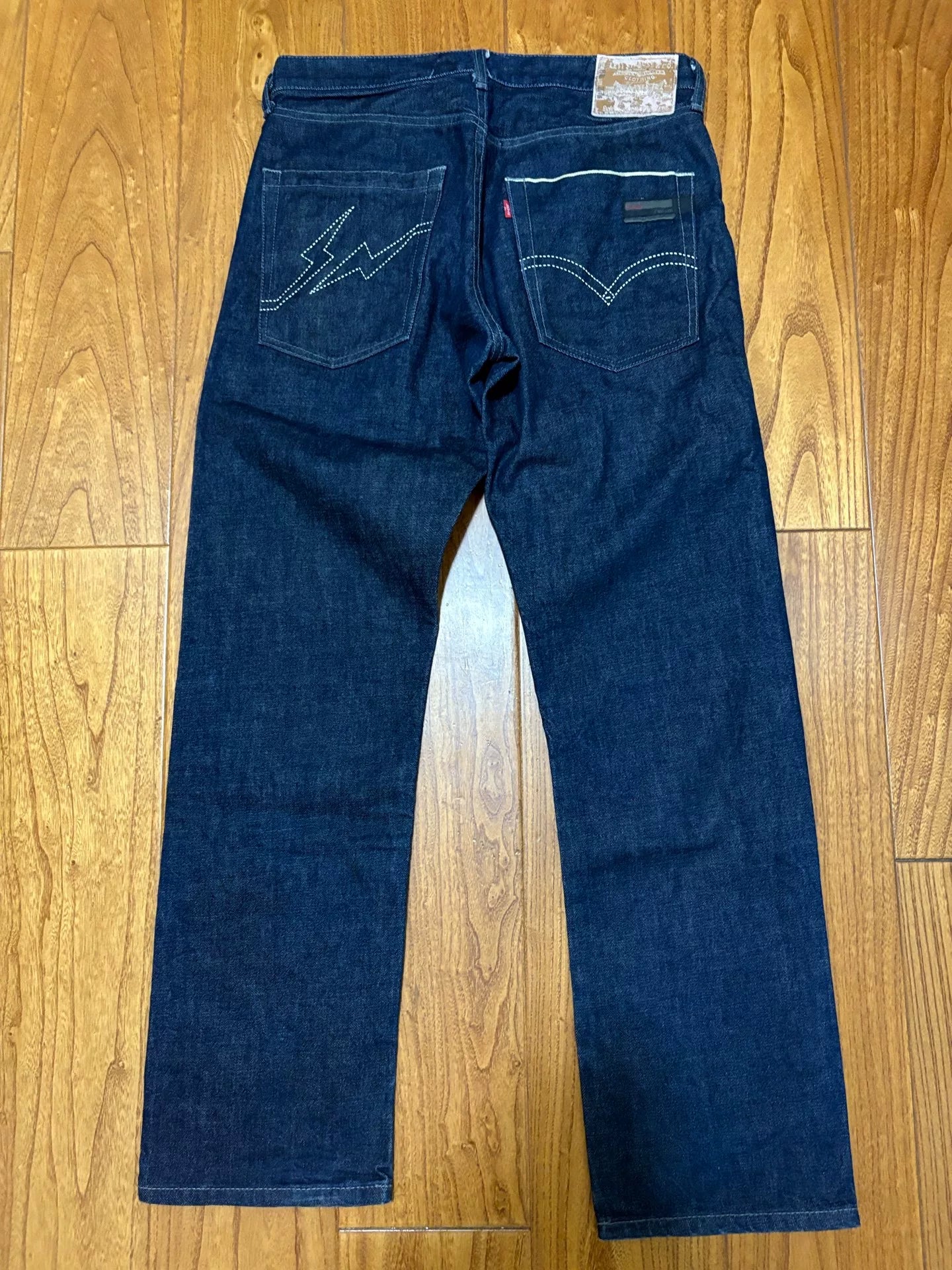 Levi's Fenom White Line Raw Denim Jeans