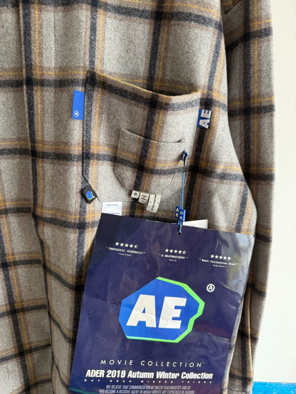 Ader Error Plaid Wool Shirt