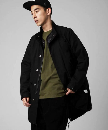 denim by vanquish & fragment fish tail parka