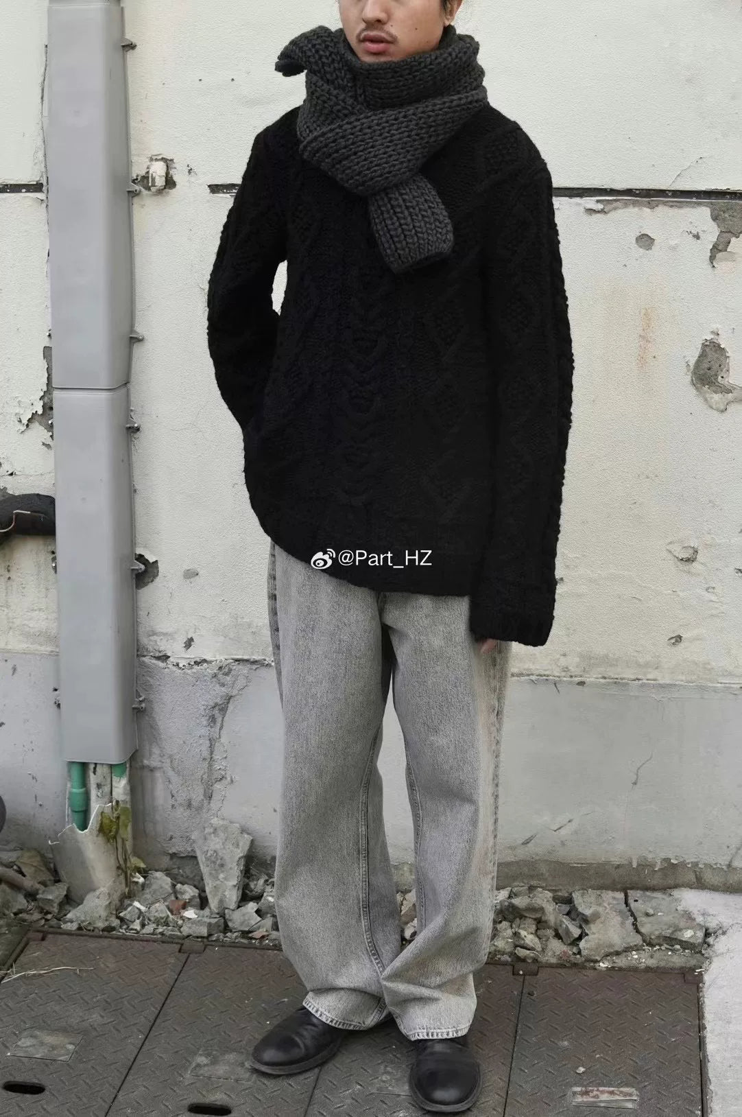 Yohji Yamamoto A/W 2002 Hand-Knit Sweater