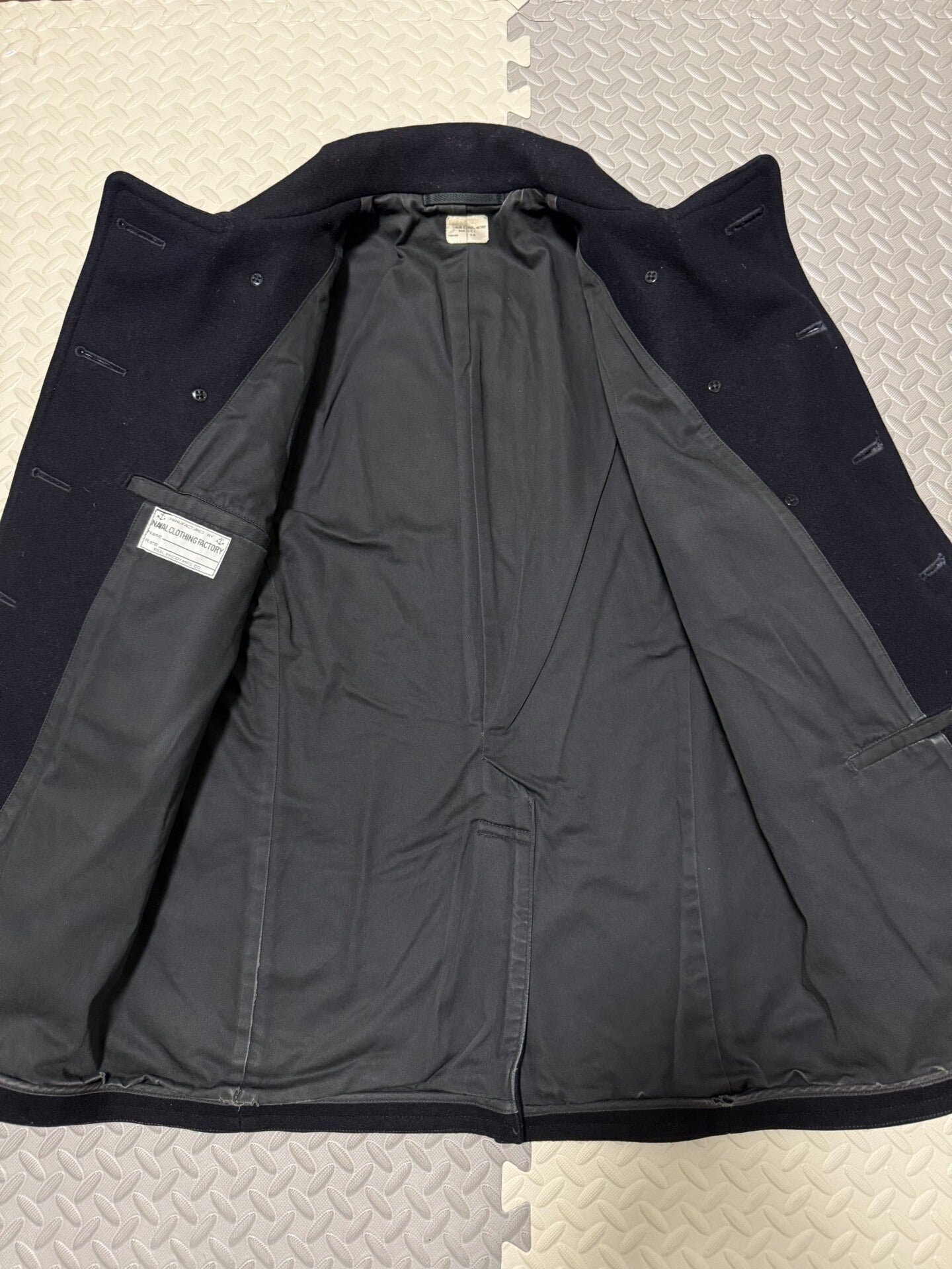 The Real McCoy's Wool Peacoat