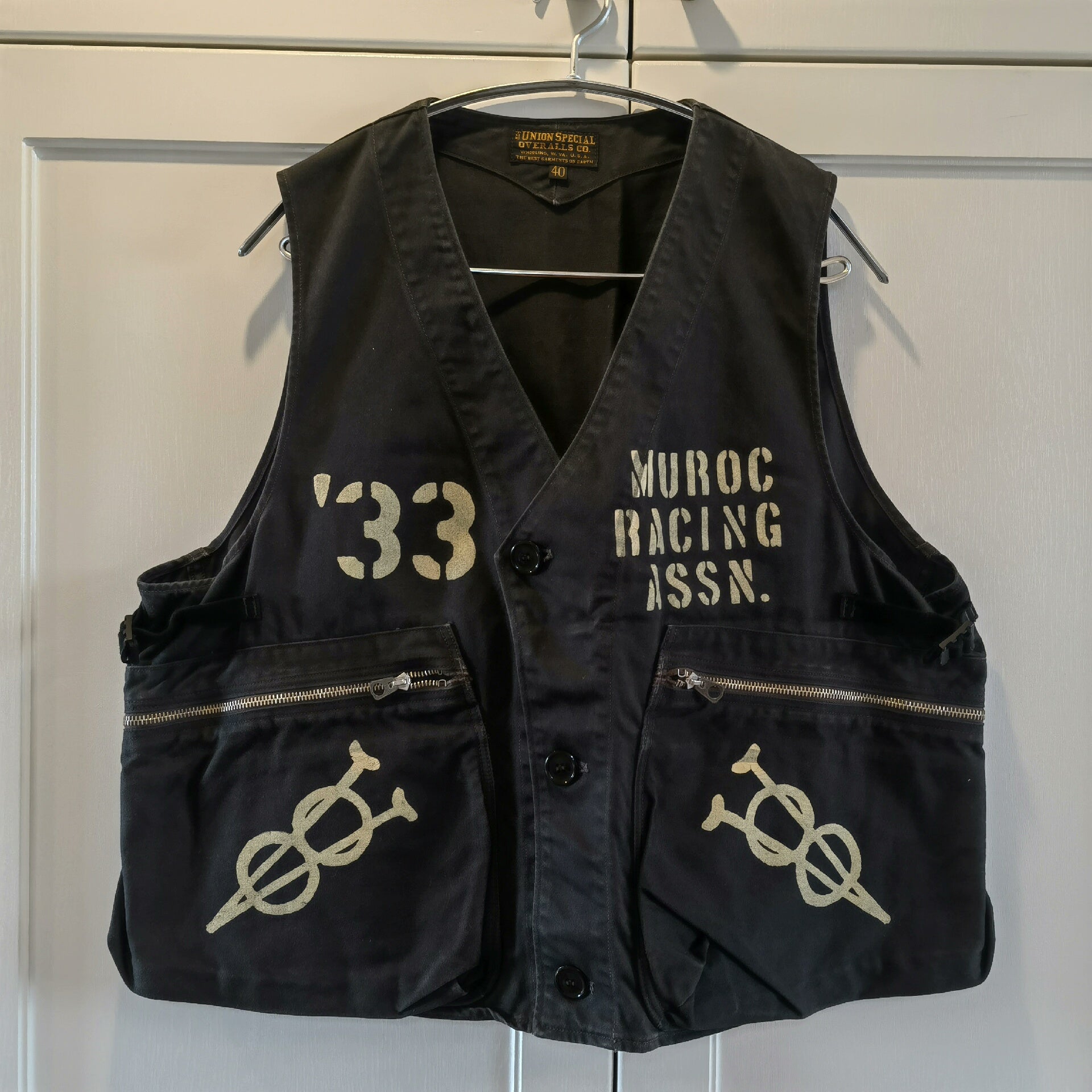 Rare Freewheelers V8 Vest Size 40